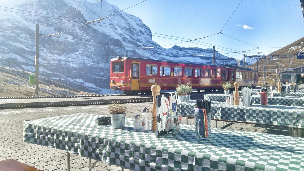 Lodge Bergrestaurant Kleine Scheidegg Eksteriør billede